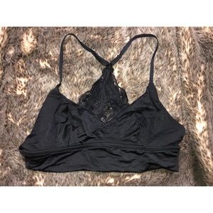 Black Silky Bralette